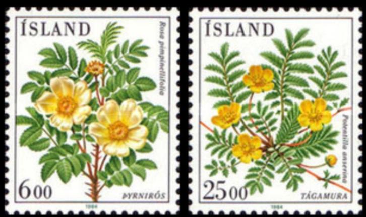 IJSLAND 1984-87 Uitgaves Los Te Koop, Postfris (zie lijst)., Postzegels en Munten, Postzegels | Europa | Scandinavië, Postfris