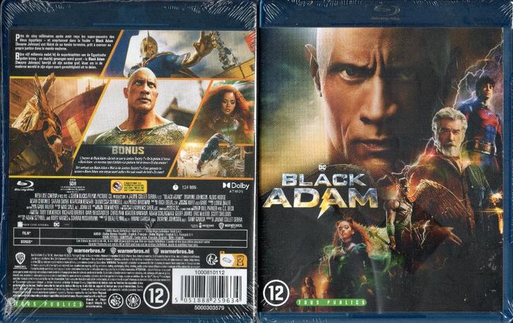 black adam (blu-ray) neuf  , cello, CD & DVD, Blu-ray, Neuf, dans son emballage, Action, Enlèvement ou Envoi