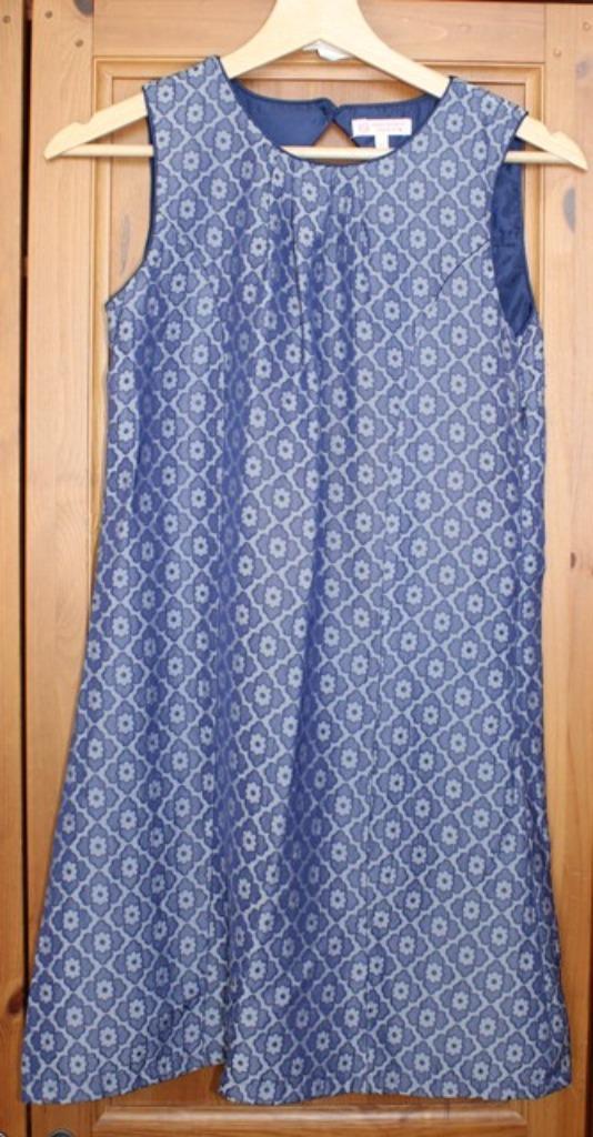 Donkerblauw kleedje C&A Smart & Pretty - maat 152, Kinderen en Baby's, Kinderkleding | Maat 152, Zo goed als nieuw, Meisje, Jurk of Rok