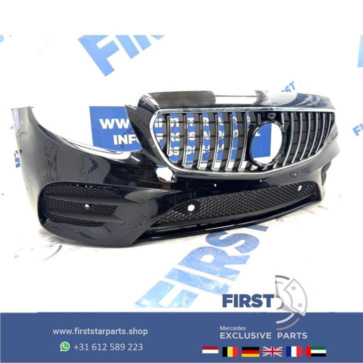BUMPER W213 AMG LINE E43 VOORBUMPER COMPLEET + GT GRIL S213, Auto-onderdelen, Carrosserie, Bumper, Mercedes-Benz, Voor, Gebruikt