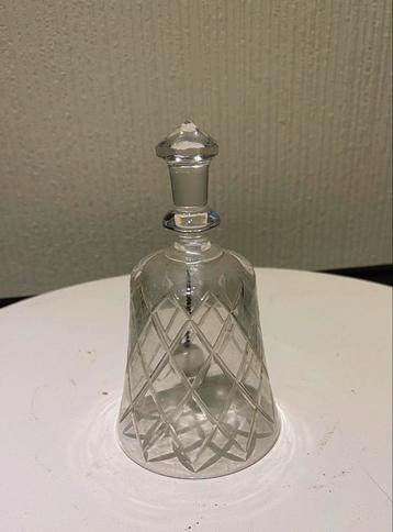 Petite cloche en Cristal Val Saint Lambert., Enlèvement ou Envoi