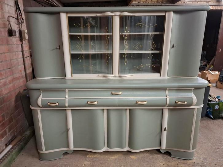 Armoire vintage, Maison & Meubles, Armoires | Buffets, Comme neuf, Cerisier, Enlèvement