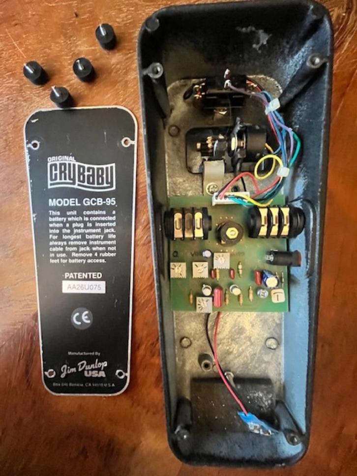 WAH WAH Cry Baby USA (Garmopat Mods), Muziek en Instrumenten, Effecten, Gebruikt, Wah Wah, Ophalen