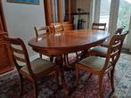 Eetkamer met tafel en 6 stoelen,  buffetkast en 2 vitrinekas, Huis en Inrichting, Complete inboedels, Ophalen of Verzenden