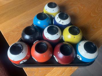 Biljart  ballen voor theelichtjes  beschikbaar voor biedingen