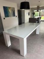 Eettafel wit 220x110 cm, Huis en Inrichting, Ophalen