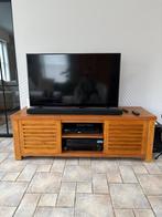 Tv kast in massief hout (teak), Enlèvement, Teck