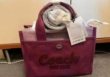 Coach tote bag pink originele veroakking  (nieuw prijs 295€) beschikbaar voor biedingen