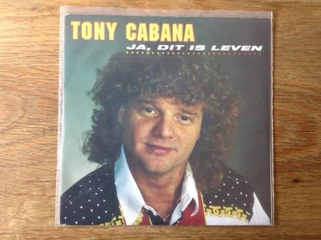 single tony cabana, Cd's en Dvd's, Vinyl Singles, Single, Nederlandstalig, 7 inch, Ophalen of Verzenden