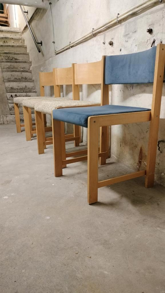 Vintage gerestaureerde Rainer Shell style stoelen, Antiek en Kunst, Antiek | Meubels | Stoelen en Sofa's, Ophalen