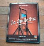 La Guillotine Brewery Huyghe metalen plaat. Conditie: nieuw!, Nieuw, Duvel, Ophalen of Verzenden