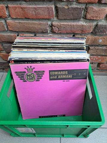 50 dance retro house new'beat 12" platen beschikbaar voor biedingen