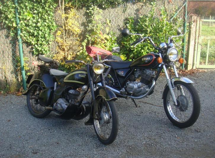 125cc en 250cc oldtimer, Motoren, Motoren | Oldtimers, Toermotor, 1 cilinder, Minimaal motorrijbewijs A1, Ophalen