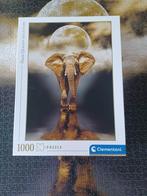 Puzzle 1000 pièces The Elephant, Gebruikt, 500 t/m 1500 stukjes, Legpuzzel, Ophalen