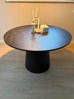 Ronde eettafel Woood  Ø120 cm, Huis en Inrichting, Ophalen, Zo goed als nieuw, Rond, Minder dan 50 cm