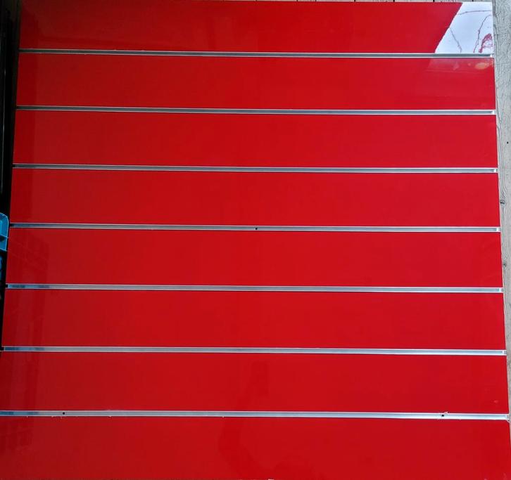 Panneau d’exposition à suspendre – Idéal magasin, Tuin en Terras, Zonneschermen, Ophalen