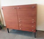 Vintage kast ontworpen door Pierre Guariche voor Meurop 60', Ophalen, Zo goed als nieuw