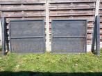 Poort/hek met werk aan, Tuin en Terras, Tuinhekken en Hekwerk, Ophalen, Gebruikt