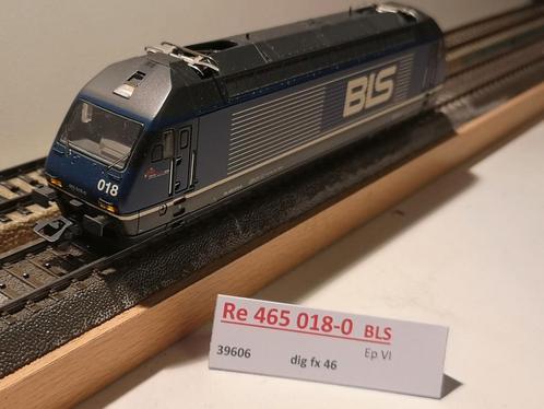 MARKLIN 39606- Rood 465 018 BLS - IN DOOS, Hobby en Vrije tijd, Modeltreinen | H0, Zo goed als nieuw, Locomotief, Wisselstroom