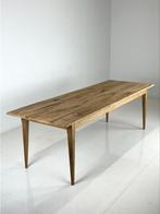 Eettafel Frans eiken landelijk 245cm, Huis en Inrichting, Ophalen of Verzenden, Eikenhout