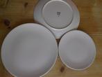 Ikea : lot de 8 assiettes plates et 5 à dessert, rose pâle, Ophalen, Gebruikt, Bord(en)