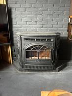 Oude inbouw pelletkachel, Huis en Inrichting, Ophalen, Gebruikt, Inbouwhaard, Overige soorten