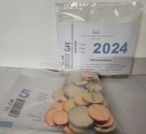 Luxemburg 2024 - zakje munten met 2 euro Feiersteppler, Postzegels en Munten, Munten | Europa | Euromunten, Setje, Luxemburg, Ophalen of Verzenden