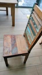 Landelijke eetkamerstoelen, Huis en Inrichting, Stoelen, Ophalen, Overige kleuren, Vier, Hout