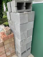23 nieuwe betonblokken hol 39x19x19 cm + gratis snelbouwers, Ophalen