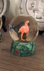 Flamingo Sneeuwbol, Collections, Statues & Figurines, Comme neuf, Enlèvement ou Envoi