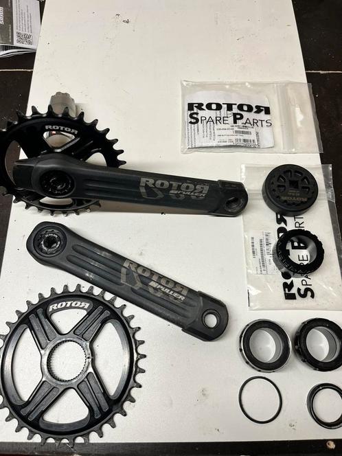 Powermeter Rotor, Fietsen en Brommers, Fietsonderdelen, Gebruikt, Mountainbike, Crankstel of Pedalen, Ophalen