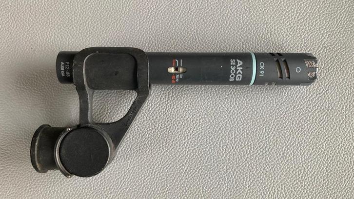 2x AKG C391B condensator microfoon, Muziek en Instrumenten, Microfoons, Zo goed als nieuw, Ophalen of Verzenden