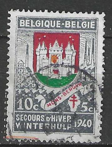 Belgie 1940 - Yvert/OBP 538 - Winterhulp - Mons (ST) beschikbaar voor biedingen
