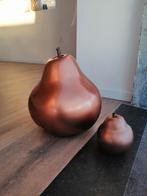 Deux superbes pommes. 30 et 12 cm, Maison & Meubles, Accessoires pour la Maison | Vases, Comme neuf, Enlèvement ou Envoi