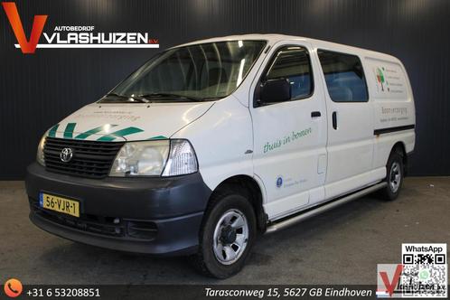 Toyota HiAce 2.5 D-4D LWB Comfort 4WD Dubbel Cabine - € 4.65, Autos, Camionnettes & Utilitaires, Entreprise, 4x4, ABS, Verrouillage central