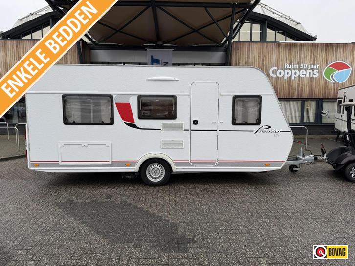 Bürstner Premio Life 480 TL, Caravanes & Camping, Caravanes, jusqu'à 4, 750 - 1000 kg, Siège de train, Bürstner, 2 lits séparés