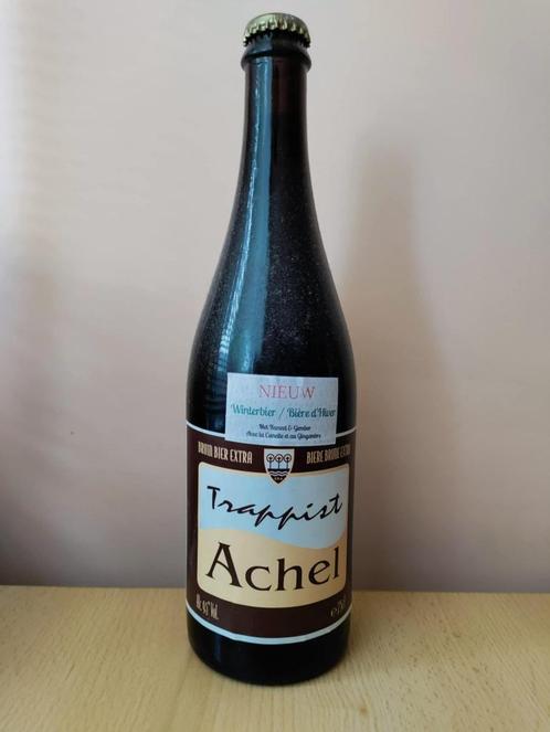 Voormalig Trappistenbier Achel Winter, Verzamelen, Biermerken, Zo goed als nieuw, Flesje(s), Overige merken, Verzenden