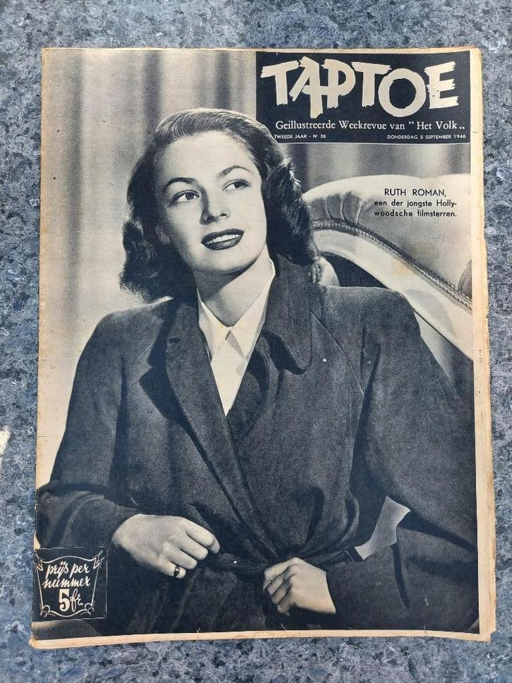 Buth De Blauwe Wolk - Taptoe 5/9/1946, Verzamelen, Tijdschriften, Kranten en Knipsels, Tijdschrift, 1940 tot 1960, Ophalen of Verzenden
