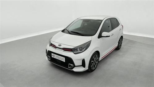 Kia Picanto 1.2i GT Line *NAVI 8"/CAMERA/CUIR/PDC AV ARR/JA1, Autos, Kia, Entreprise, Achat, Picanto, Intérieur cuir, Essence