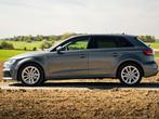 Audi A3 SPB 30 TFSI S-LINE Sport CUIR GPS BT EURO6, Autos, Cuir, Argent ou Gris, Achat, Euro 6