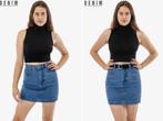 Denim rok American / Los Angeles Apparel, Vêtements | Femmes, Neuf, Enlèvement ou Envoi, Bleu, Au-dessus du genou