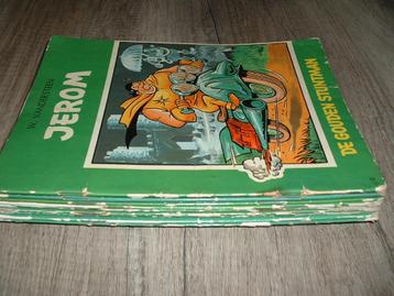 lot jerom strips groene kaft 9 stuks