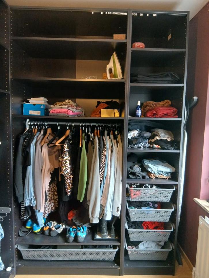 PAX Ikea kledingkast, Huis en Inrichting, Kasten | Kleerkasten, Met lade(s), Ophalen