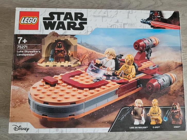 LEGO STAR WARS 75271 Landspeeder van Luke Skywalker, Verzamelen, Star Wars, Zo goed als nieuw, Ophalen of Verzenden