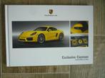 PORSCHE  Exclusive Cayman  12/2013, Nieuw, Porsche, Ophalen of Verzenden