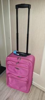 Reiskoffer, Handtassen en Accessoires, Koffers, Ophalen, Gebruikt, Overige materialen, Wieltjes