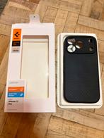 Spigen Liquid Air Backcover voor iPhone 17 Pro (Zwart), Enlèvement ou Envoi, Comme neuf
