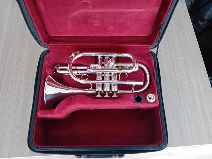 Besson 1000 cornet, Muziek en Instrumenten, Blaasinstrumenten | Trompetten, Ophalen
