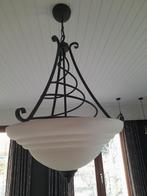 Luchter  groen  zwart landelijk, Huis en Inrichting, Lampen | Kroonluchters, Ophalen