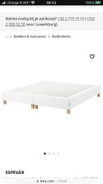 1 Persoonsbed Espevar, Huis en Inrichting, Ophalen, 90 cm, Eenpersoons, Zo goed als nieuw